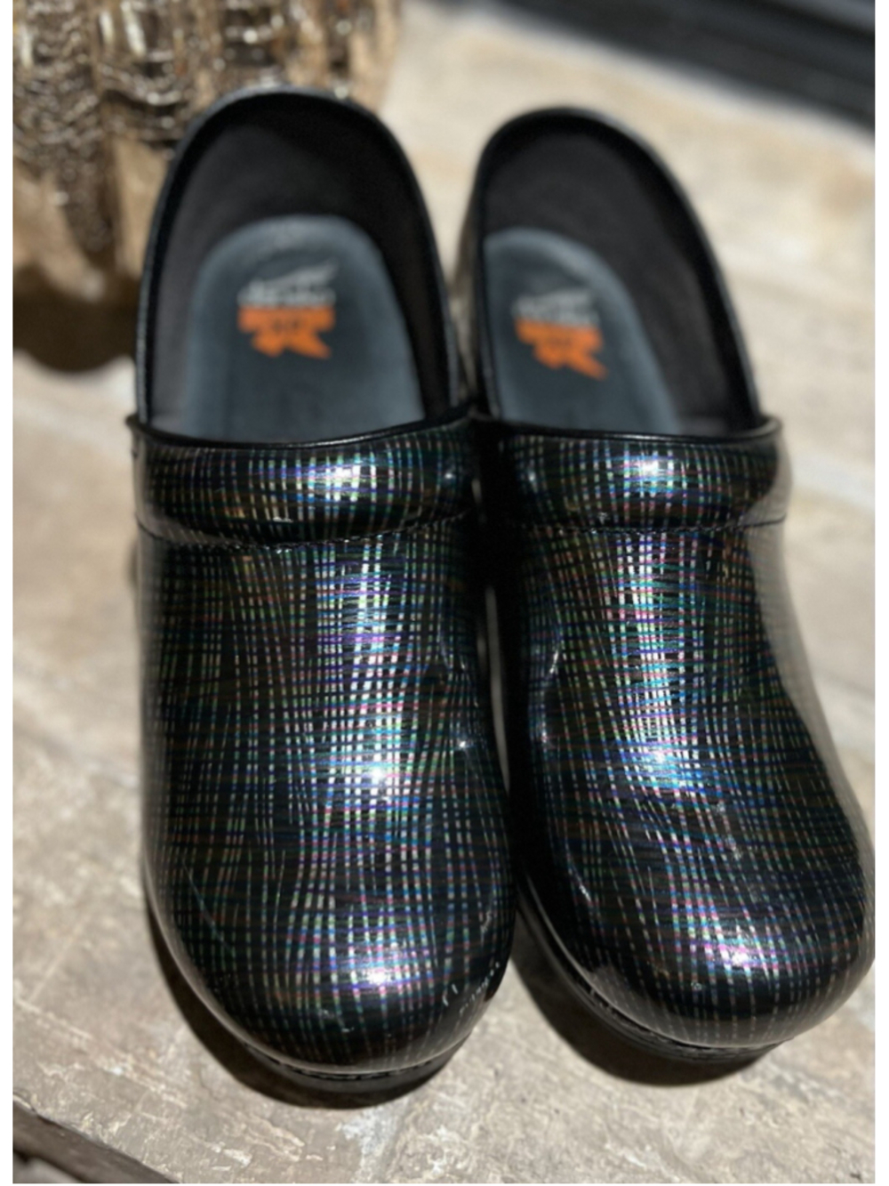 Dansko Women's Pro XP Mule, Multi/Crisscross, 41 US-10.5-11